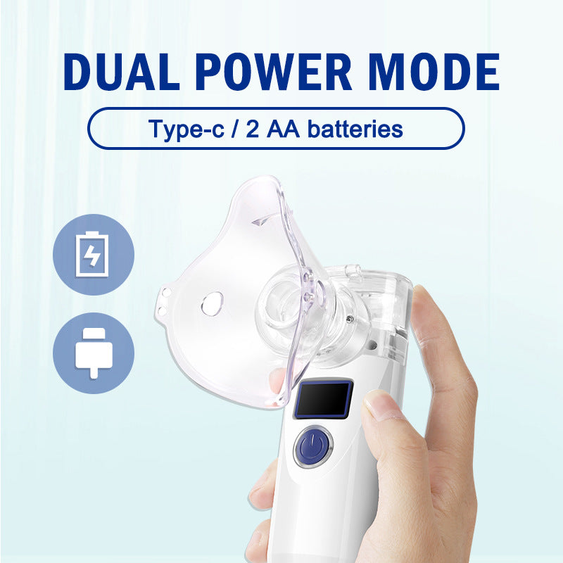 Updated Portable Ultrasonic Nano Sprayer LED Screen