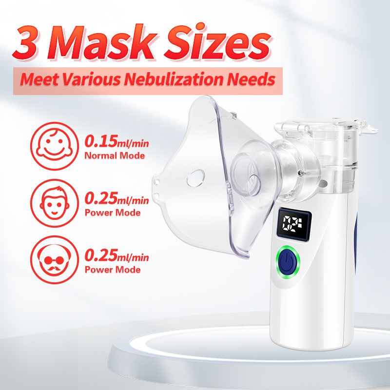 Updated Portable Ultrasonic Nano Sprayer LED Screen