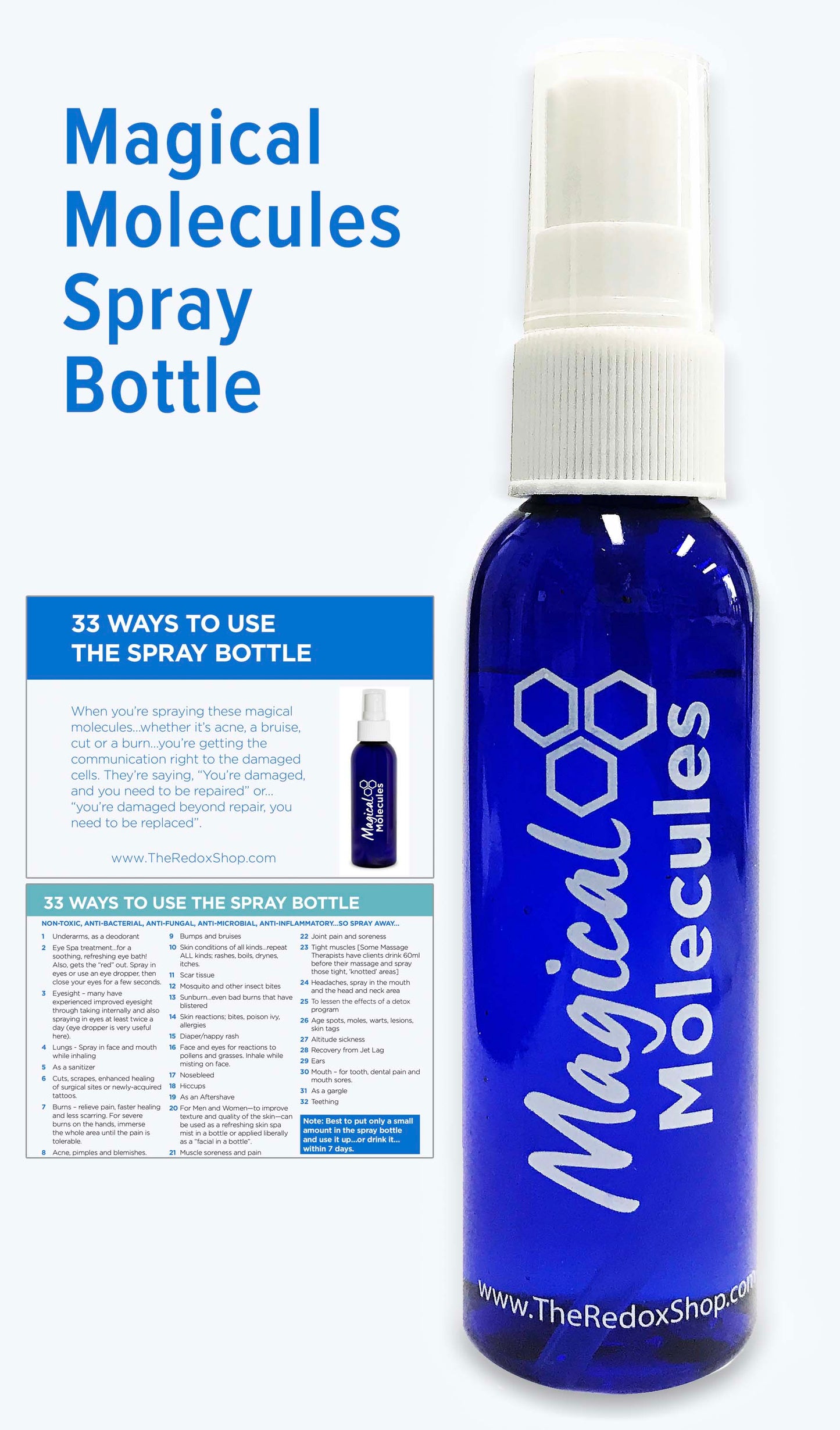 1 x Magical Molecules Spray Bottle
